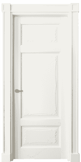 Дверь межкомнатная 6327 БЖМ. Цвет Бук жемчуг. Материал Массив бука эмаль. Коллекция Toscana Elegante. Картинка.