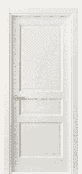 Дверь межкомнатная 1431 МЖМ. Цвет Матовый жемчужный. Материал Гладкая эмаль. Коллекция Galant. Картинка.