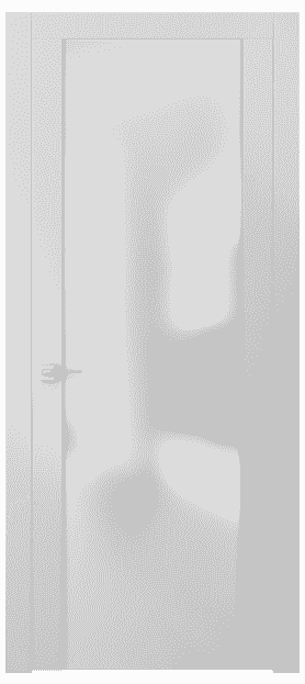 Дверь межкомнатная 4114q МБЛ САТ. Цвет Матовый белоснежный. Материал Гладкая эмаль. Коллекция Quadro. Картинка.