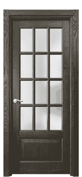 Серия 0728 - Межкомнатная дверь Lignum 0728 Дуб серый брашированный