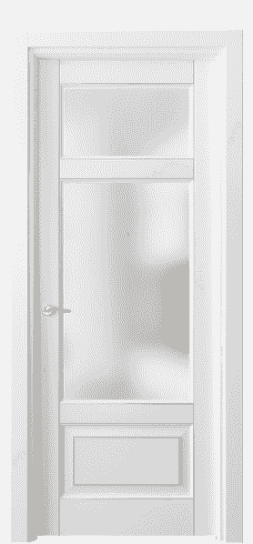 Серия 0720 - Межкомнатная дверь Lignum 0720 Бук белоснежный с позолотой