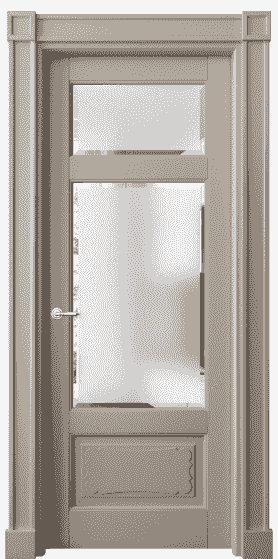 Дверь межкомнатная 6326 ББСК САТ-Ф. Цвет Бук бисквитный. Материал Массив бука эмаль. Коллекция Toscana Elegante. Картинка.