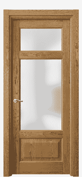 Серия 0720 - Межкомнатная дверь Lignum 0720 Дуб медовый брашированный