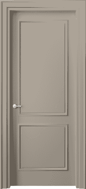 Дверь межкомнатная 8121 МБСК. Цвет Матовый бисквитный. Материал Гладкая эмаль. Коллекция Paris. Картинка.