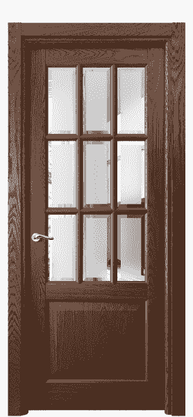 Серия 0748 - Межкомнатная дверь Lignum 0748 Дуб коньячный брашированный
