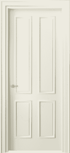 Серия 8131 - Межкомнатная дверь Paris 8131 Матовый молочно-белый