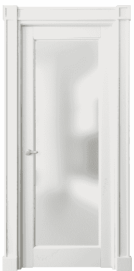 Дверь межкомнатная 6300 БС САТ. Цвет Бук серый. Материал Массив бука эмаль. Коллекция Toscana Elegante. Картинка.