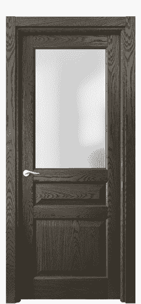 Серия 0710 - Межкомнатная дверь Lignum 0710 Дуб серый брашированный