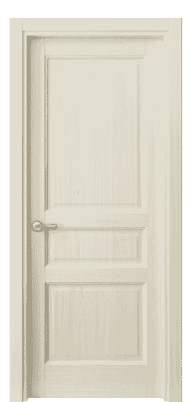Дверь межкомнатная 1431 МОЯ. Цвет Молочный ясень. Материал Ciplex ламинатин. Коллекция Galant. Картинка.