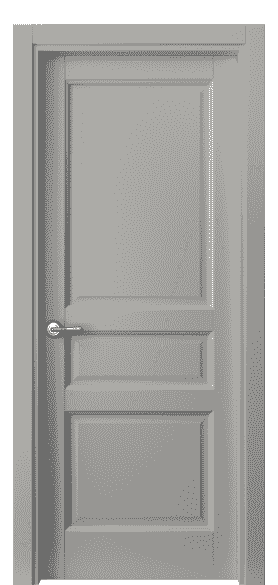 Дверь межкомнатная 1431 МНСР. Цвет Матовый нейтральный серый. Материал Гладкая эмаль. Коллекция Galant. Картинка.