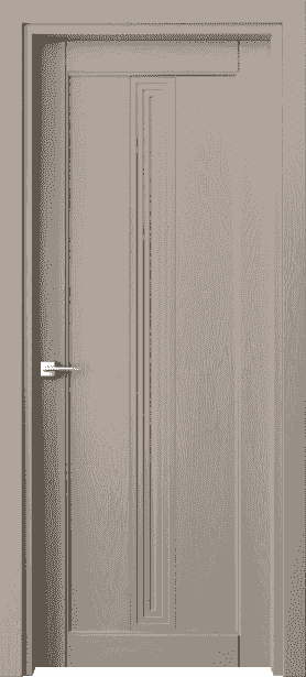 Дверь межкомнатная 6121 ДБСК. Цвет Дуб бисквитный. Материал Массив дуба эмаль. Коллекция Ego. Картинка.