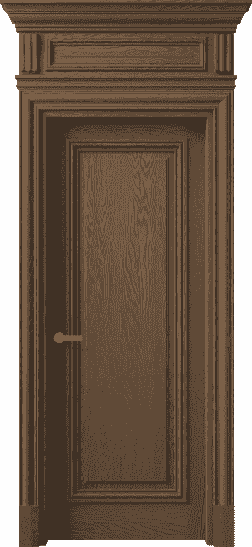 Дверь межкомнатная 7301 ДТМ.М . Цвет Дуб туманный матовый. Материал Массив дуба матовый. Коллекция Antique. Картинка.