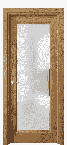 Серия 0700 - Межкомнатная дверь Lignum 0700 Дуб медовый брашированный