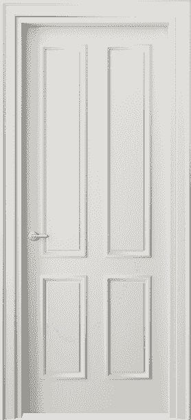 Серия 8131 - Межкомнатная дверь Paris 8131 Матовый серый