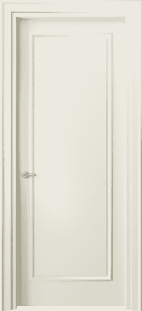 Серия 8101 - Межкомнатная дверь Paris 8101 Матовый молочно-белый