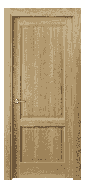 Дверь межкомнатная 1421 МЕЯ . Цвет Медовый ясень. Материал Ciplex ламинатин. Коллекция Galant. Картинка.