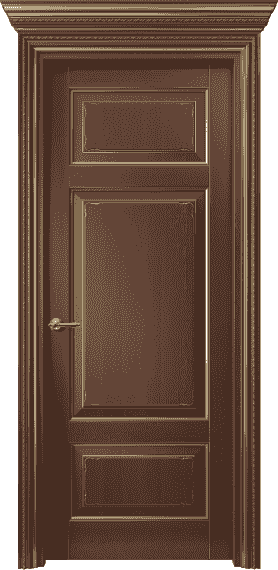 Серия 6221 - Межкомнатная дверь Royal 6221 Бук коричневый с золотом