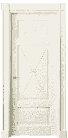 Дверь межкомнатная 6367 МБМ. Цвет Бук молочно-белый. Материал Массив бука эмаль. Коллекция Toscana Litera. Картинка.
