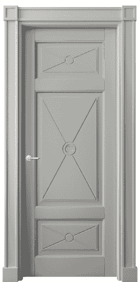 Дверь межкомнатная 6367 БНСР. Цвет Бук нейтральный серый. Материал Массив бука эмаль. Коллекция Toscana Litera. Картинка.