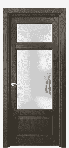 Серия 0720 - Межкомнатная дверь Lignum 0720 Дуб серый брашированный