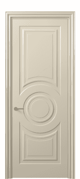 Дверь межкомнатная 8461 ММЦ . Цвет Матовый марципановый. Материал Гладкая эмаль. Коллекция Mascot. Картинка.