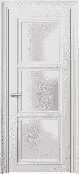 Дверь межкомнатная 2504 МСР САТ. Цвет Матовый серый. Материал Гладкая эмаль. Коллекция Centro. Картинка.