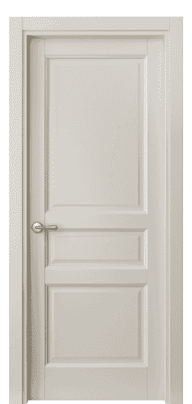 Дверь межкомнатная 1431 МОС. Цвет Матовый облачно-серый. Материал Гладкая эмаль. Коллекция Galant. Картинка.
