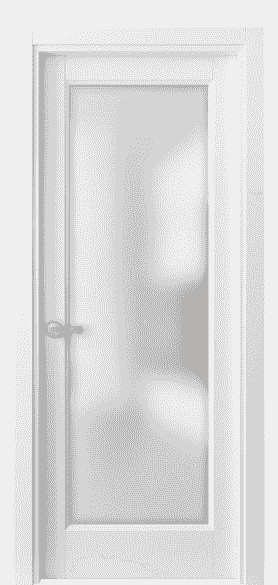 Серия 1402 - Межкомнатная дверь Galant 1402 Матовый белоснежный