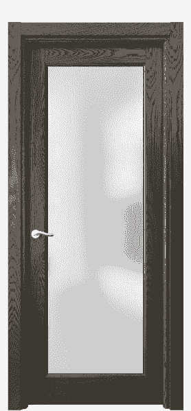 Серия 0700 - Межкомнатная дверь Lignum 0700 Дуб серый брашированный