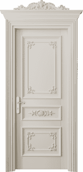 Дверь межкомнатная 6503 БОС. Цвет Бук облачный серый. Материал Массив бука эмаль. Коллекция Imperial. Картинка.
