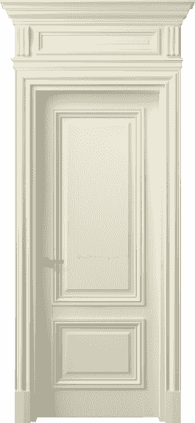 Дверь межкомнатная 7303 БМБ . Цвет Бук молочно-белый. Материал Массив бука эмаль. Коллекция Antique. Картинка.