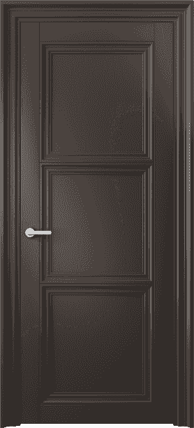 Дверь межкомнатная 2503 МАН. Цвет Матовый антрацит. Материал Гладкая эмаль. Коллекция Centro. Картинка.