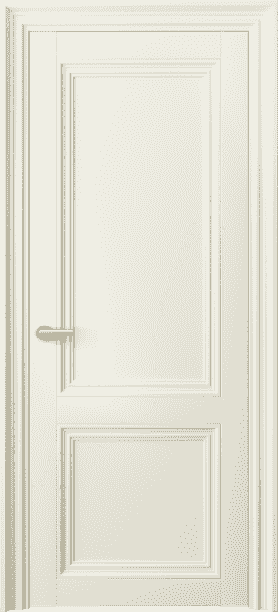 Серия 2523 - Межкомнатная дверь Centro 2523 Матовый молочно-белый