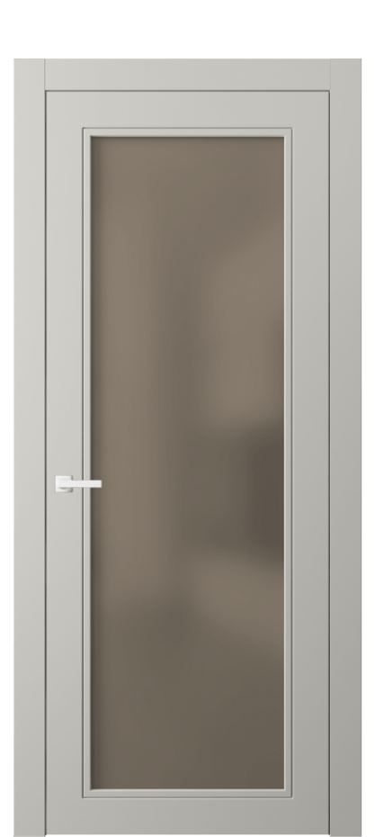 Дверь межкомнатная Neo Classic 8000 Матовый тёплый серый Сатинированное бронзовое стекло, триплекс Гладкий компланарный наличник МТСР Цена 63119 ₽ Наличники уже входят в базовый комплект. Фабрика дверей Волховец 8 (800) 551 43 19 Межкомнатная дверь Neo Classic 8000 Матовый тёплый серый Сатинированное бронзовое стекло, триплекс Цена 63119 ₽ | Volhovec