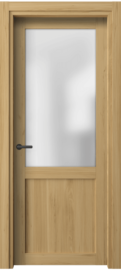 Межкомнатная дверь Neo 2122 Солнечный вяз Сатинированное стекло Цена 5342760 so'm | Volhovec