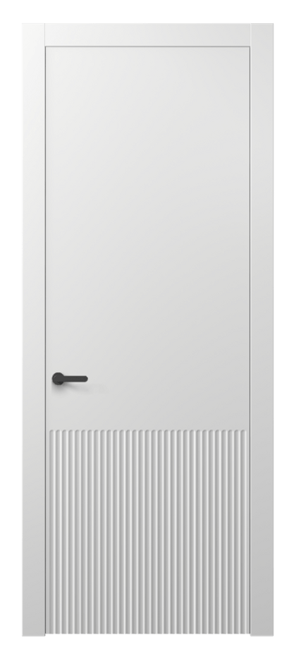 Межкомнатная дверь Альба 8645 Матовый белоснежный  Цена 40199 ₽ | Volhovec