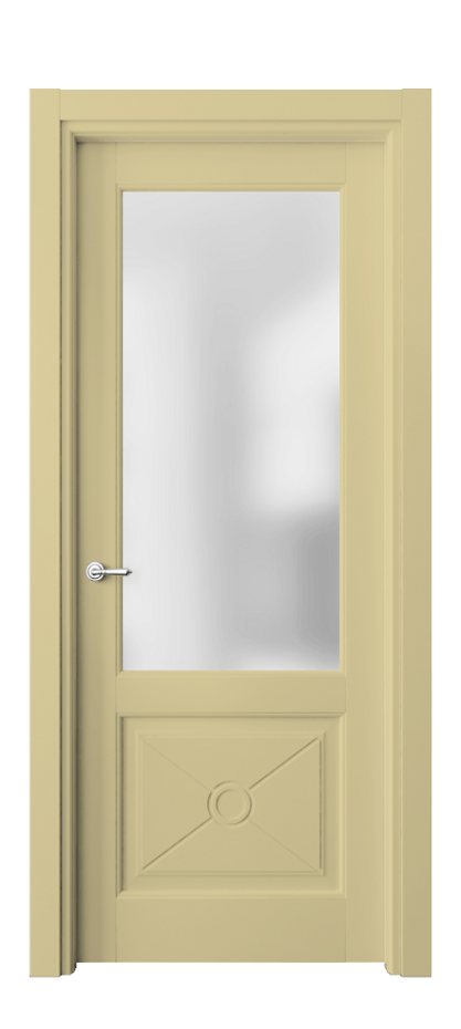 Межкомнатная дверь Toscana Litera 6362 Бук белоснежный Сатинированное стекло Цена 104479 ₽ | Volhovec