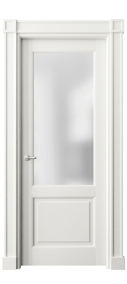 Межкомнатная дверь Toscana Plano 6302 Бук серый Сатинированное стекло Цена 97983 ₽ | Volhovec