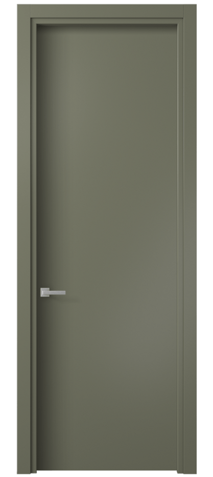 Межкомнатная дверь Planum 0010 Матовый оливковый тёмный  Цена 33519 ₽ | Volhovec