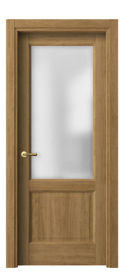 Межкомнатная дверь Galant 1422 Грецкий орех Сатинированное стекло Цена 27359 ₽ | Volhovec
