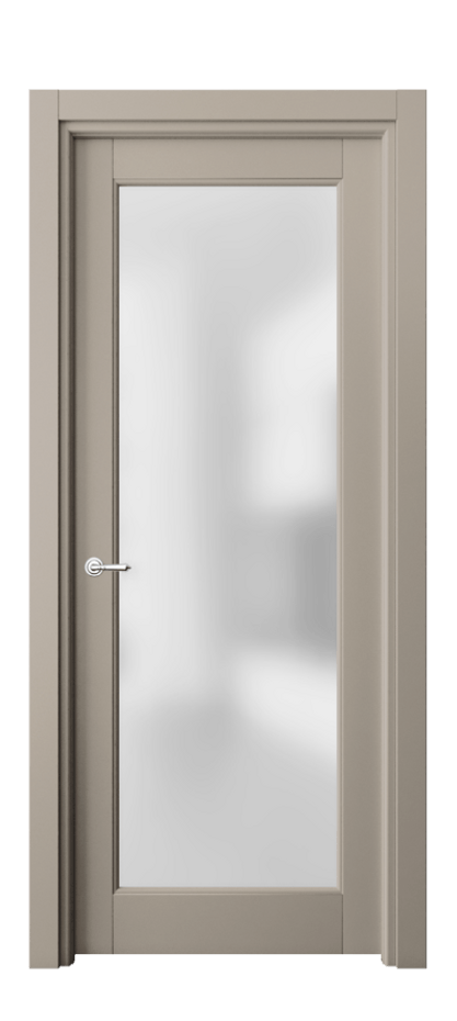 Межкомнатная дверь Toscana Rombo 6300 Бук бисквитный Сатинированное стекло Цена 94599 ₽ | Volhovec