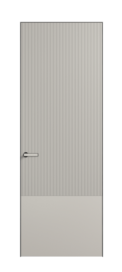 Межкомнатная дверь Velvet АКП 8203 Матовый облачно-серый. Цена 53351  | Volhovec