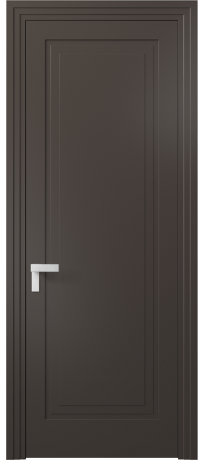 Межкомнатная дверь Rocca 8301 Матовый антрацит  Цена 63919 ₽ | Volhovec