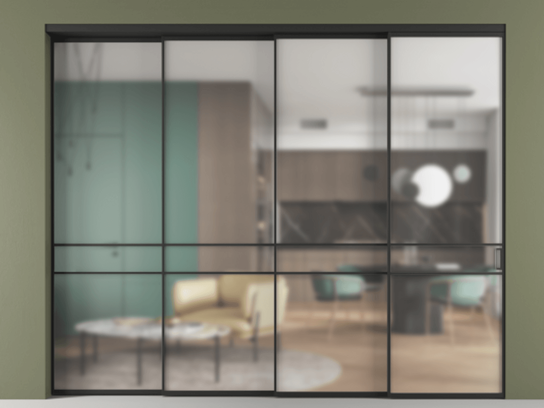 Перегородка Formato внутри проёма телескопик синхро-3 #VENDORCODE# #FURNISH# #GLASS# Цена #PRICE# #CURRENCY# | Volhovec