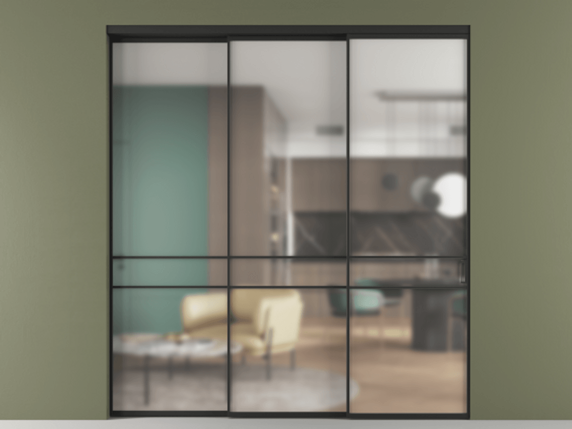 Перегородка Formato внутри проёма телескопик синхро-2 #VENDORCODE# #FURNISH# #GLASS# Цена #PRICE# #CURRENCY#  | Volhovec