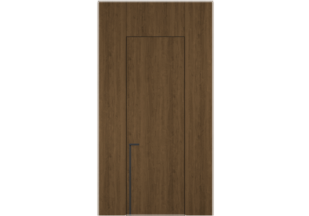 Панели для отделки стен Стеновая панель в искусственной отделке Лесной орех. Цвет Лесной орех. Материал Ламинатин. Коллекция Искусственные отделки. Картинка.