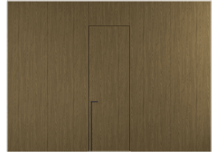 Панели для отделки стен Стеновая панель в искусственной отделке Торфяной дуб. Цвет Торфяной дуб. Материал Ламинатин. Коллекция Искусственные отделки. Картинка.
