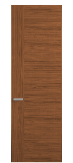Дверь межкомнатная ПУ 0203 ОМДМР Орех медный матовый. Цвет Орех медный матовый рифт. Материал Радиальный шпон Naturwood. Коллекция Rift. Картинка.