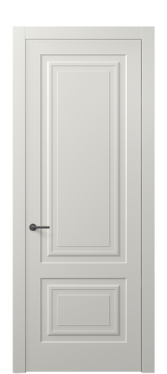 Дверь межкомнатная АКП 8451 МСР Матовый серый. Цвет Матовый серый. Материал Гладкая эмаль. Коллекция Mascot. Картинка.