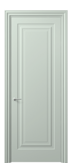Дверь межкомнатная 8401 NCS S 1005-B80G. Цвет NCS. Материал Гладкая эмаль. Коллекция Mascot. Картинка.